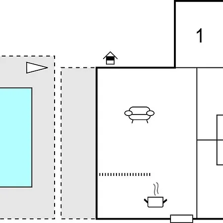 Hébergement de vacances Lovely In With Kitchen Trogir